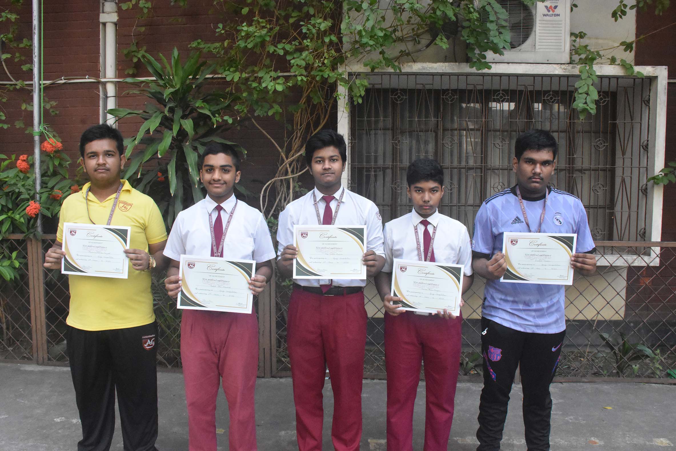 Certificate Of Achievement Bangla Medium 2022