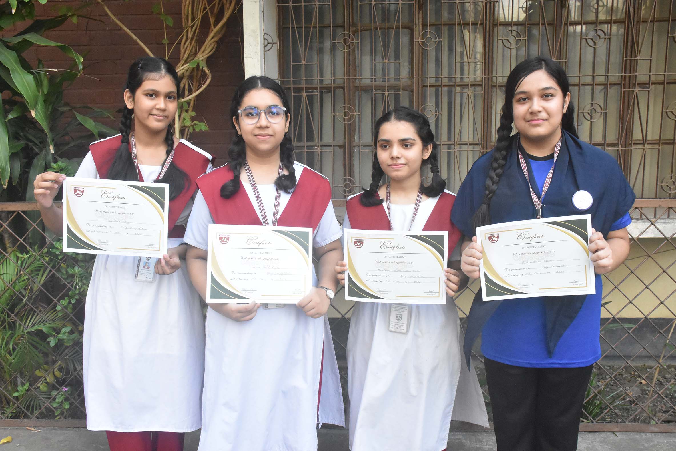 Certificate Of Achievement Bangla Medium 2022