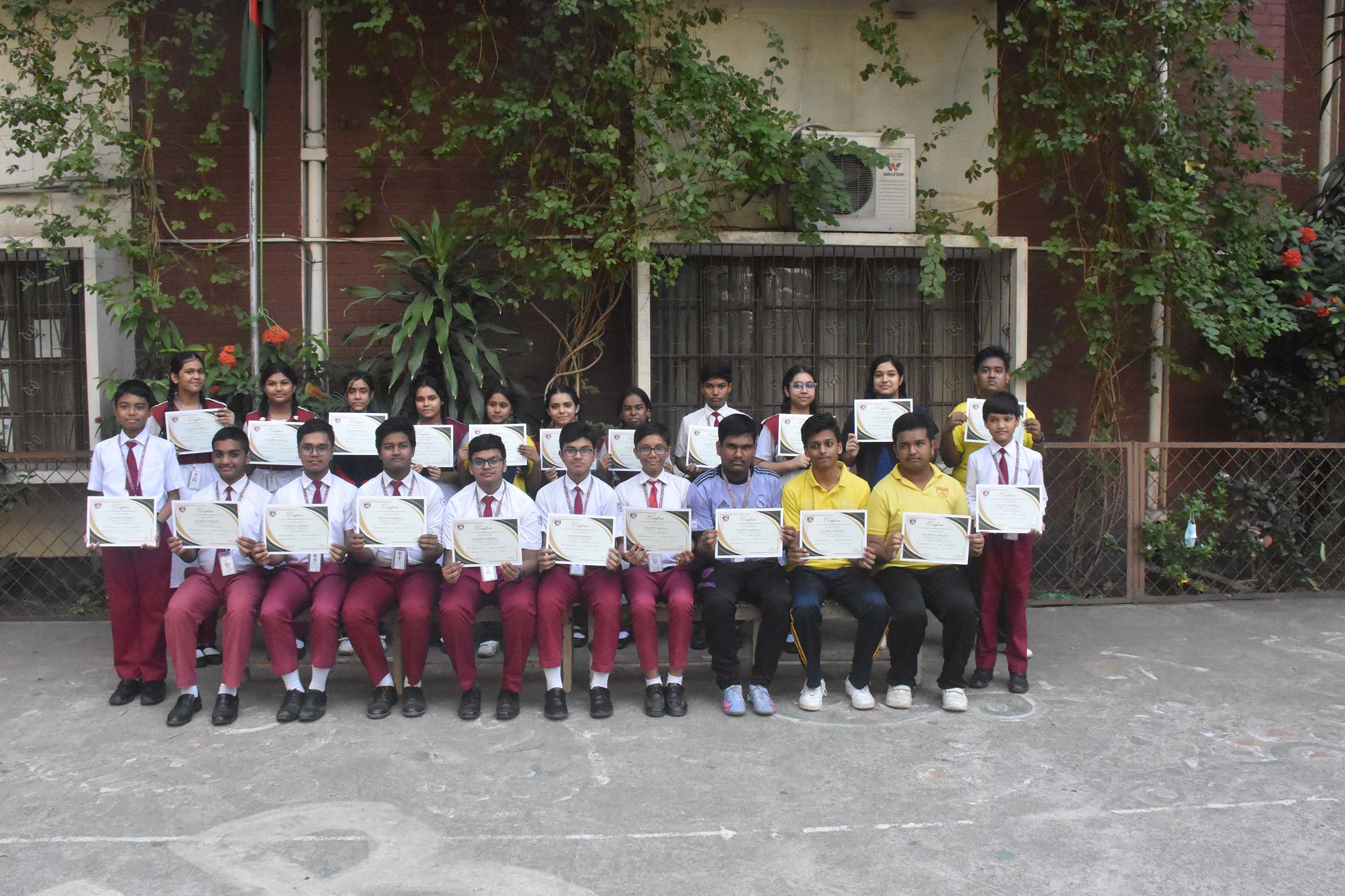 Certificate Of Achievement Bangla Medium 2022